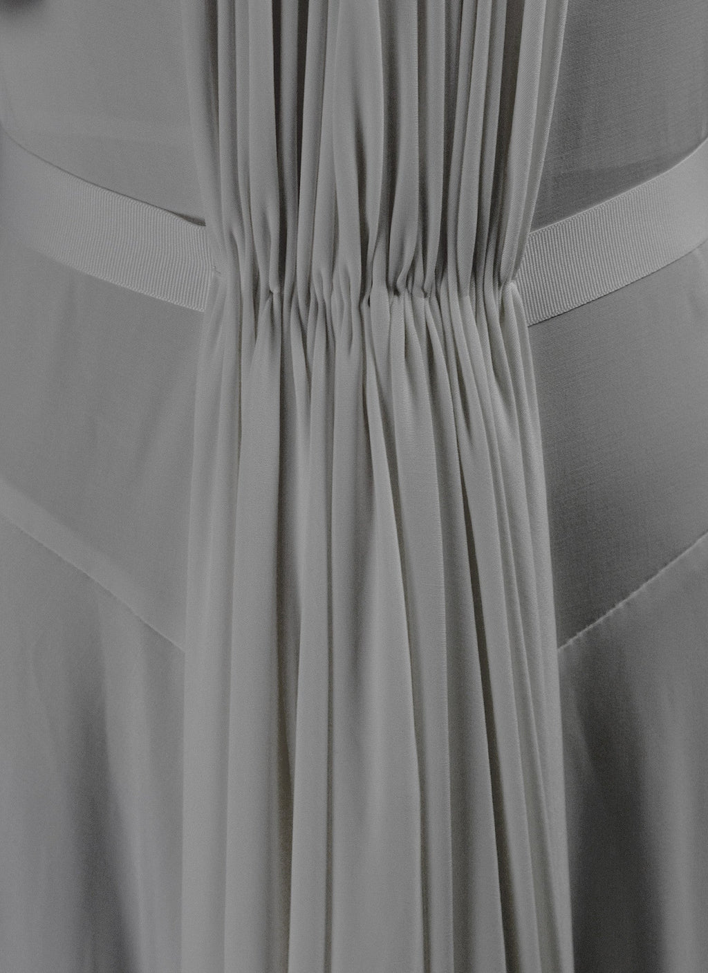 Bridal Draped Silk Jersey Gown - Paulette