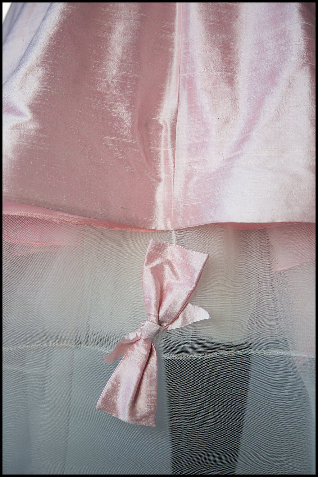 Blush Pink Handwoven Silk Gown