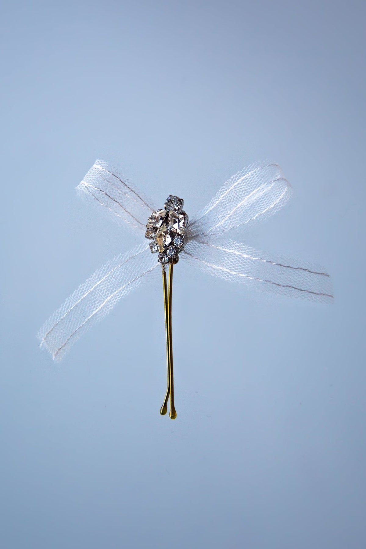 Crystal Tulle Bobby Pin