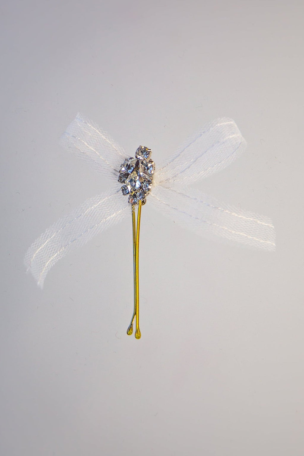 Crystal Tulle Bobby Pin