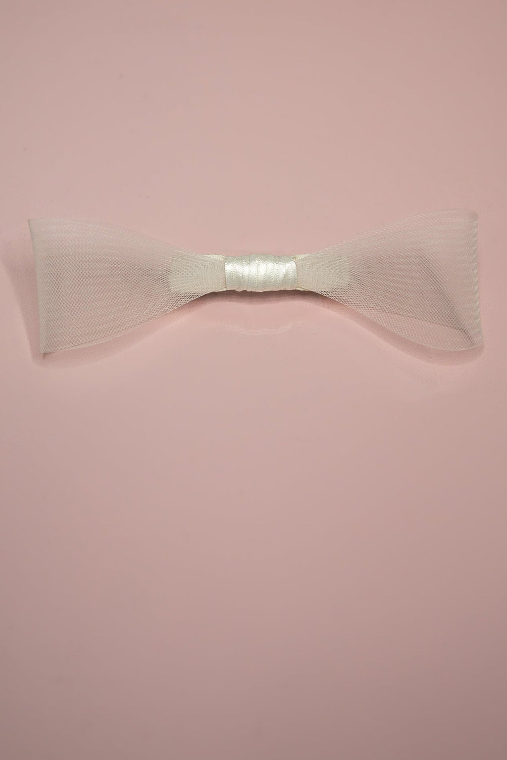 Ivory Crinoline Bridal Hair Bow