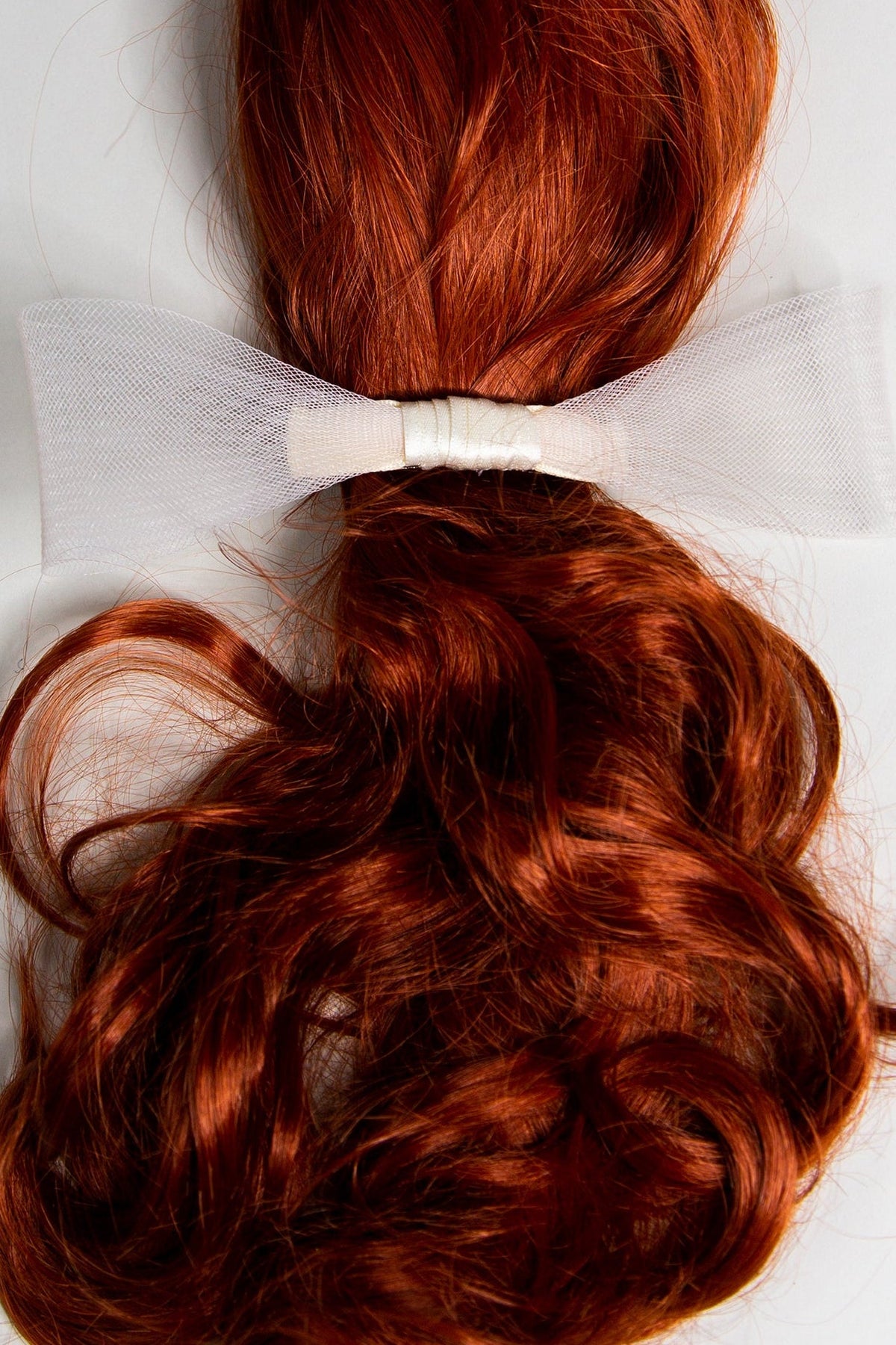 Ivory Crinoline Bridal Hair Bow