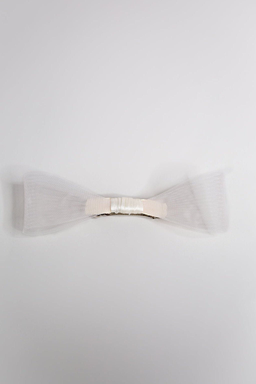 Ivory Crinoline Bridal Hair Bow