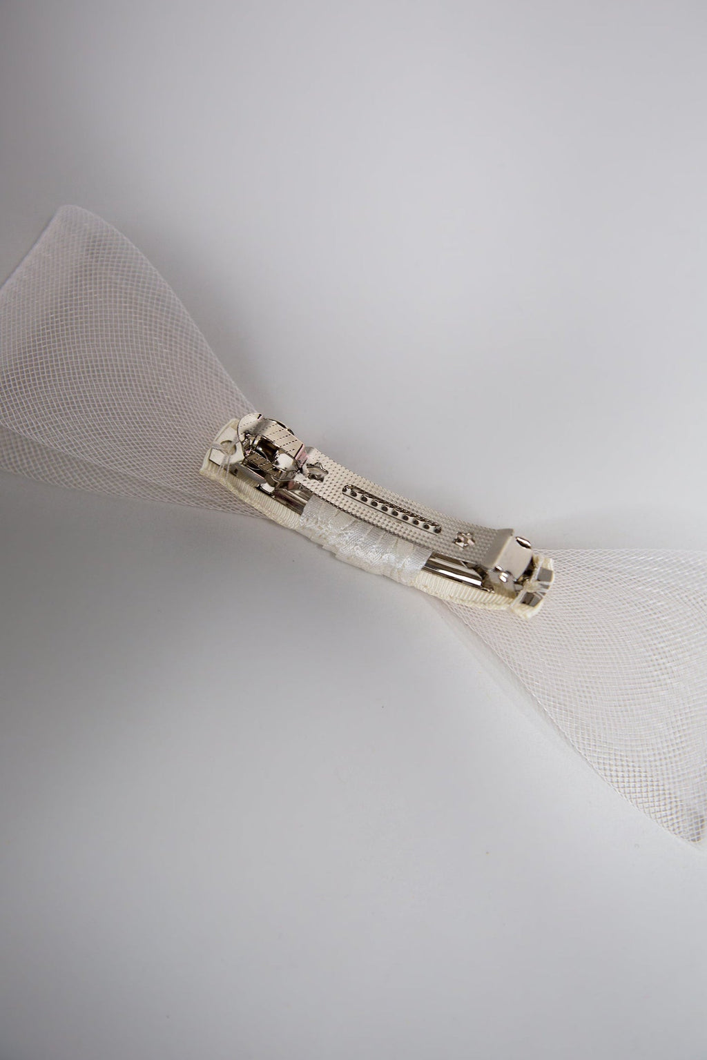 Ivory Crinoline Bridal Hair Bow