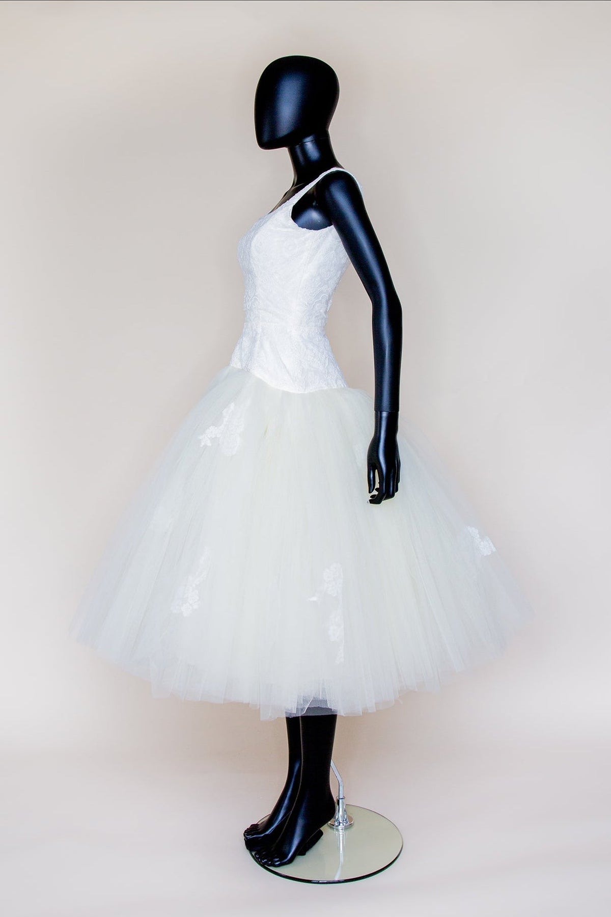 Juno - Lace Tulle Ballerina Gown - S (sample)