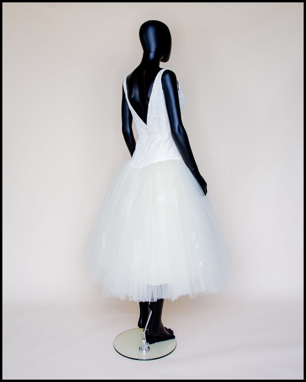 Juno - Lace Tulle Ballerina Gown - S (sample)