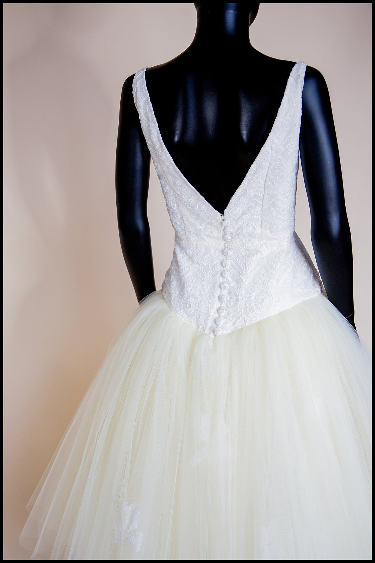 Juno - Lace Tulle Ballerina Gown - S (sample)