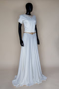 1940 - Beaded Crepe Jersey Dress - S/M (sample)