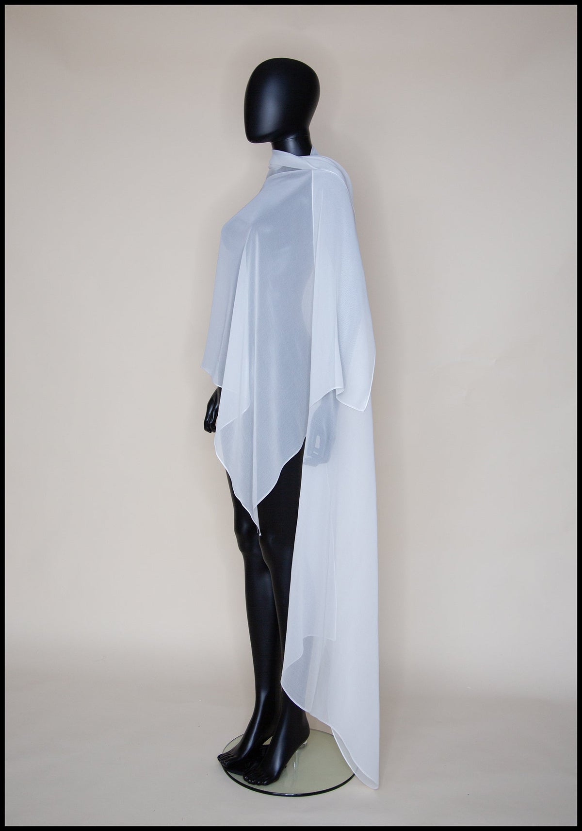 Anwen - Silk Georgette Bridal Wrap