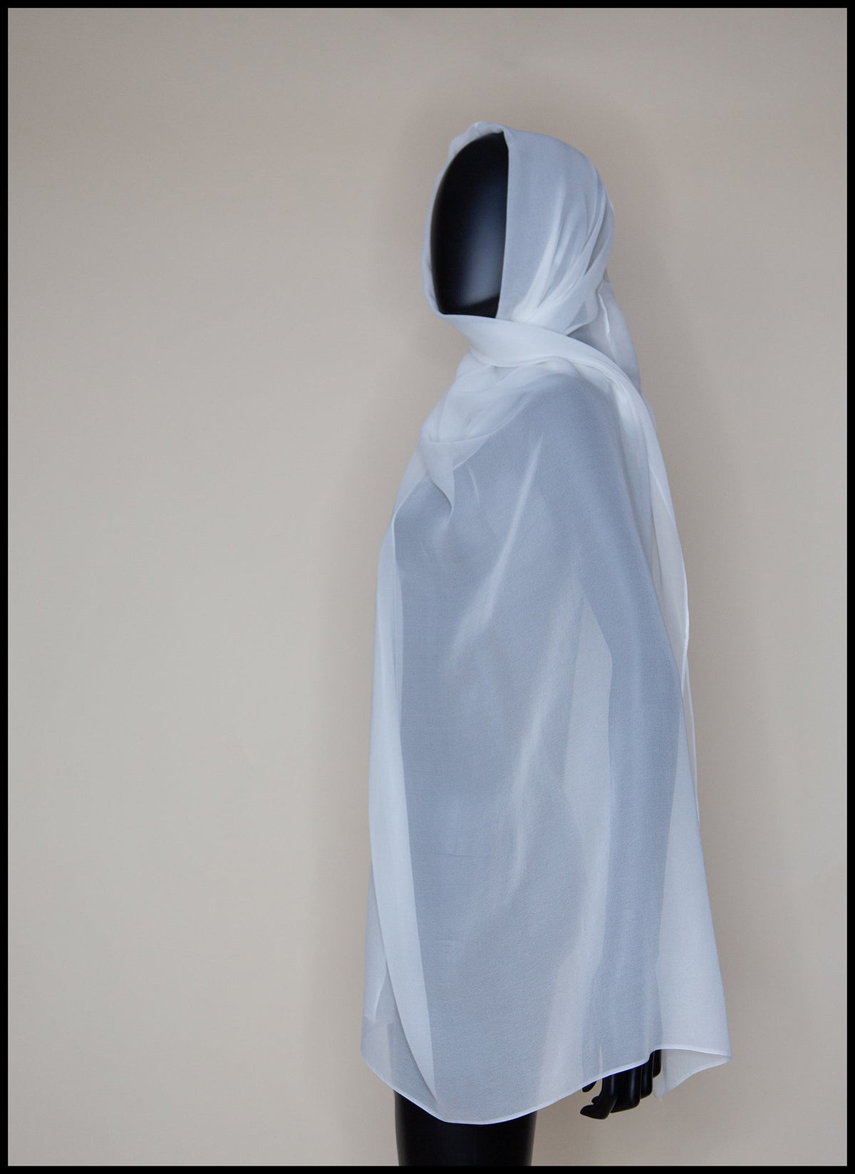 Anwen - Silk Georgette Bridal Wrap