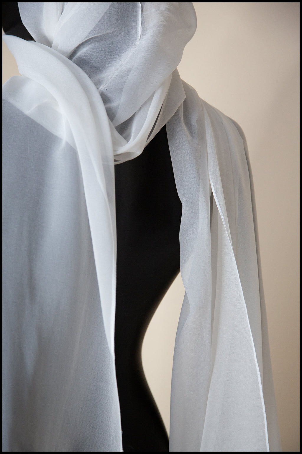 Anwen - Silk Georgette Bridal Wrap