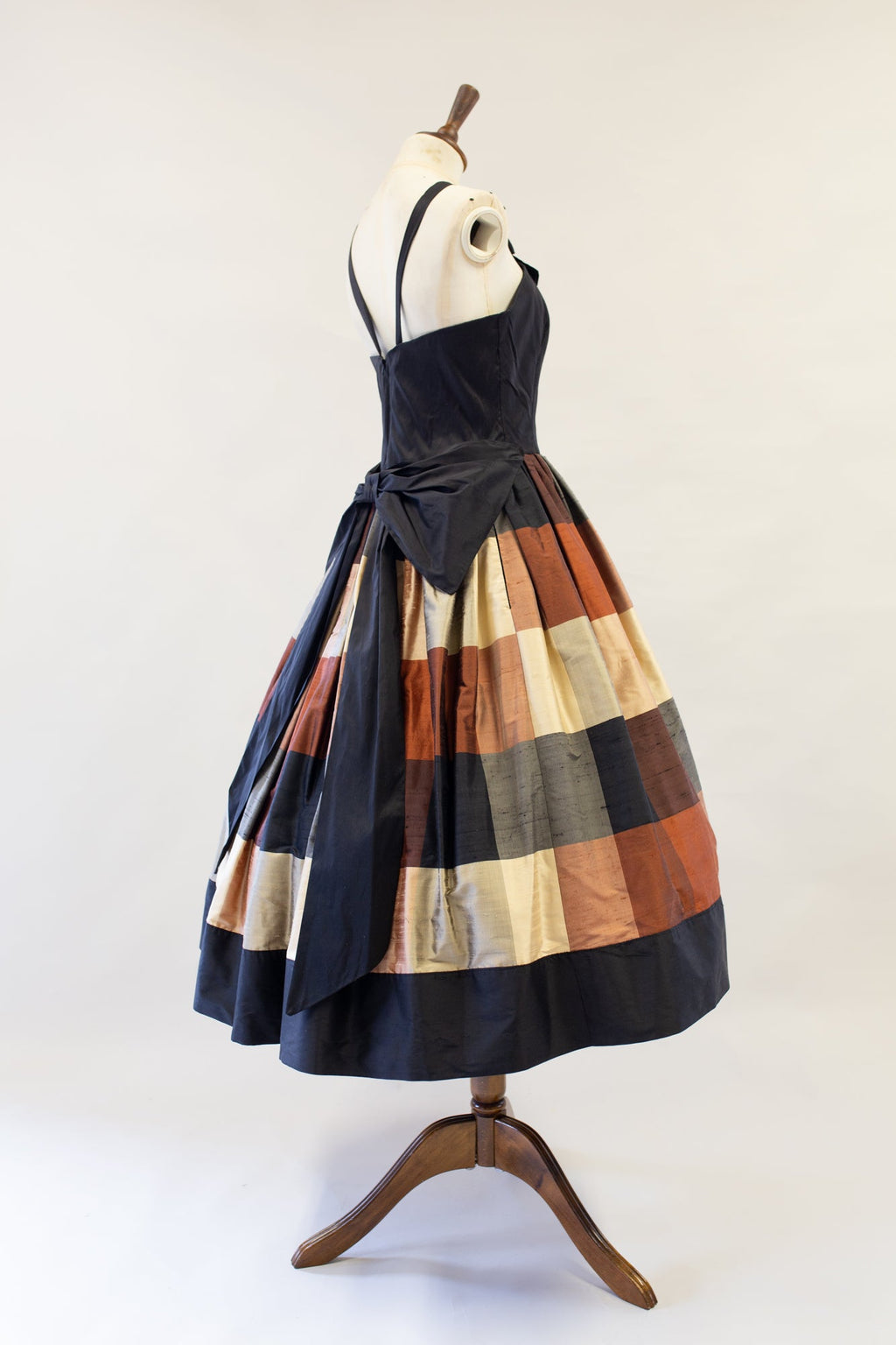 Hazel -  Silk Taffeta Ballgown Dress