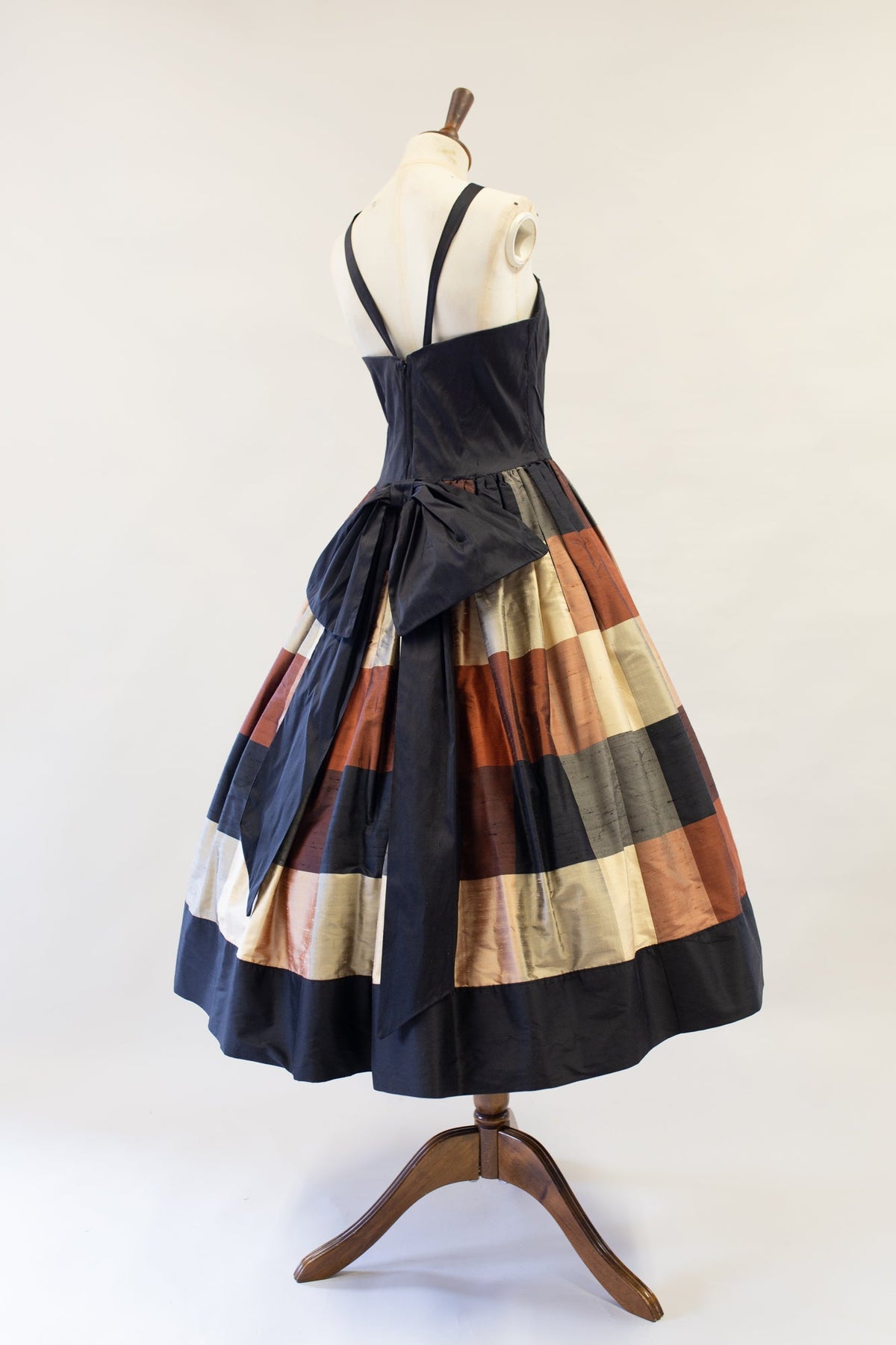 Hazel -  Silk Taffeta Ballgown Dress