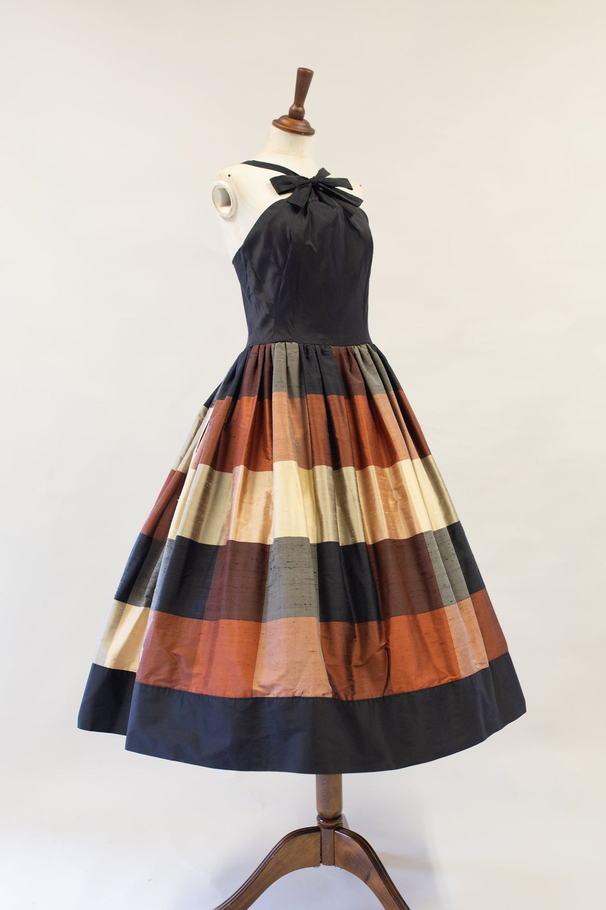 Hazel -  Silk Taffeta Ballgown Dress