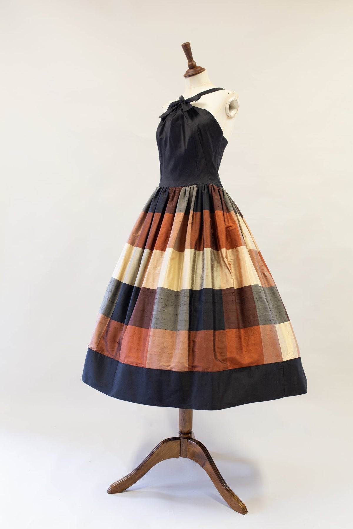 Hazel -  Silk Taffeta Ballgown Dress
