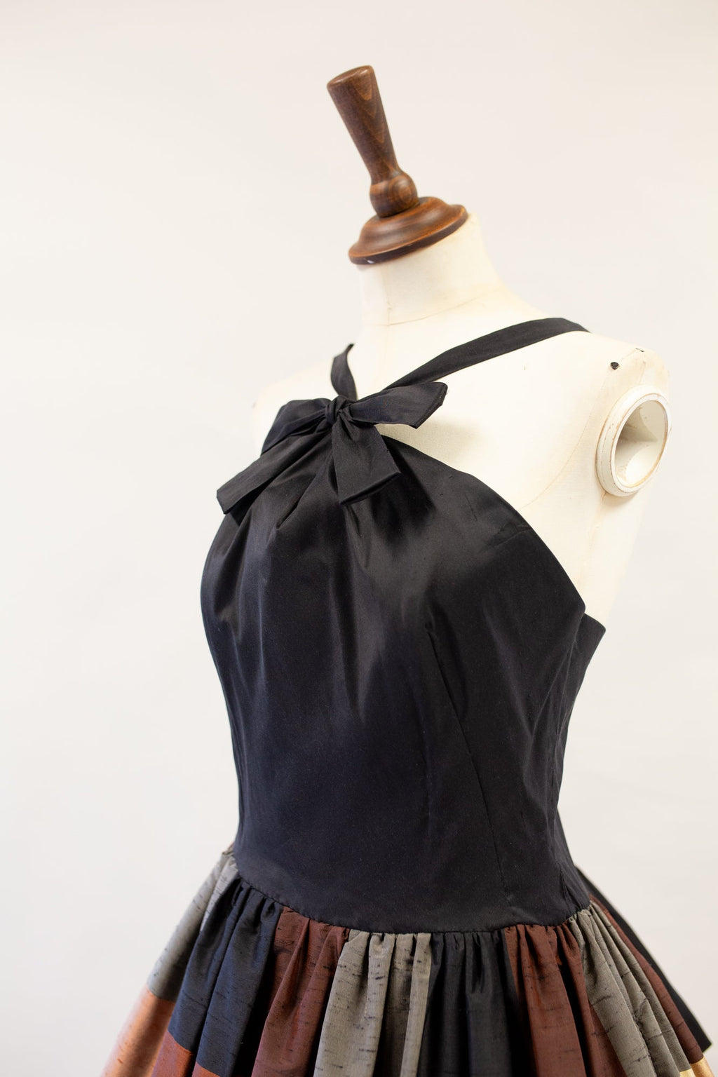 Hazel -  Silk Taffeta Ballgown Dress