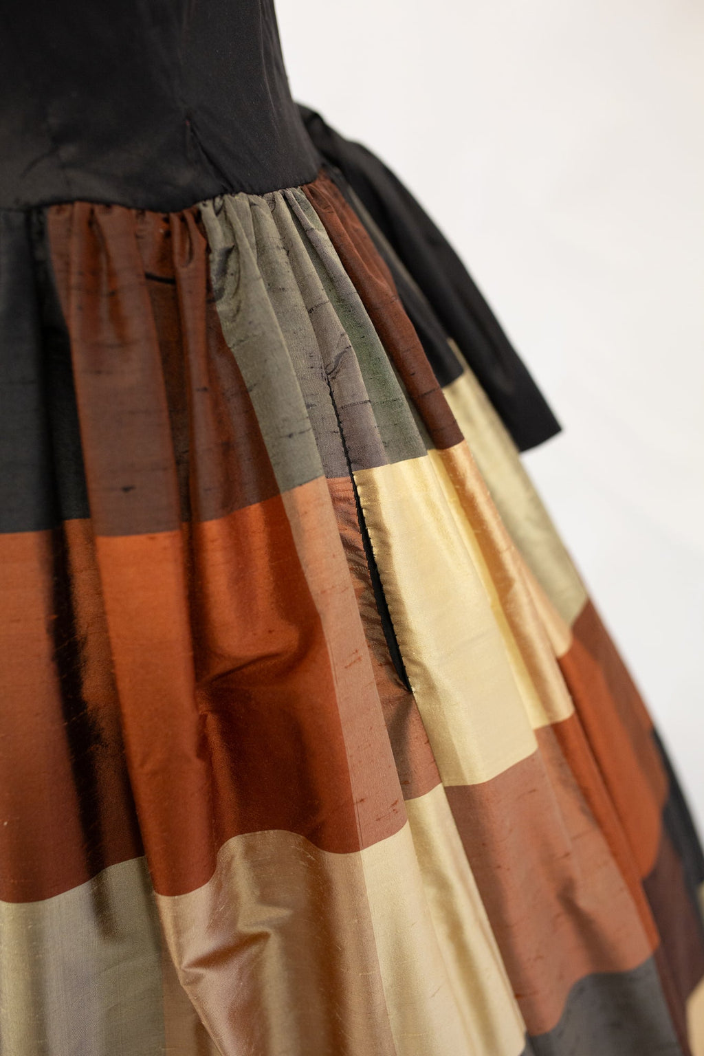 Hazel -  Silk Taffeta Ballgown Dress