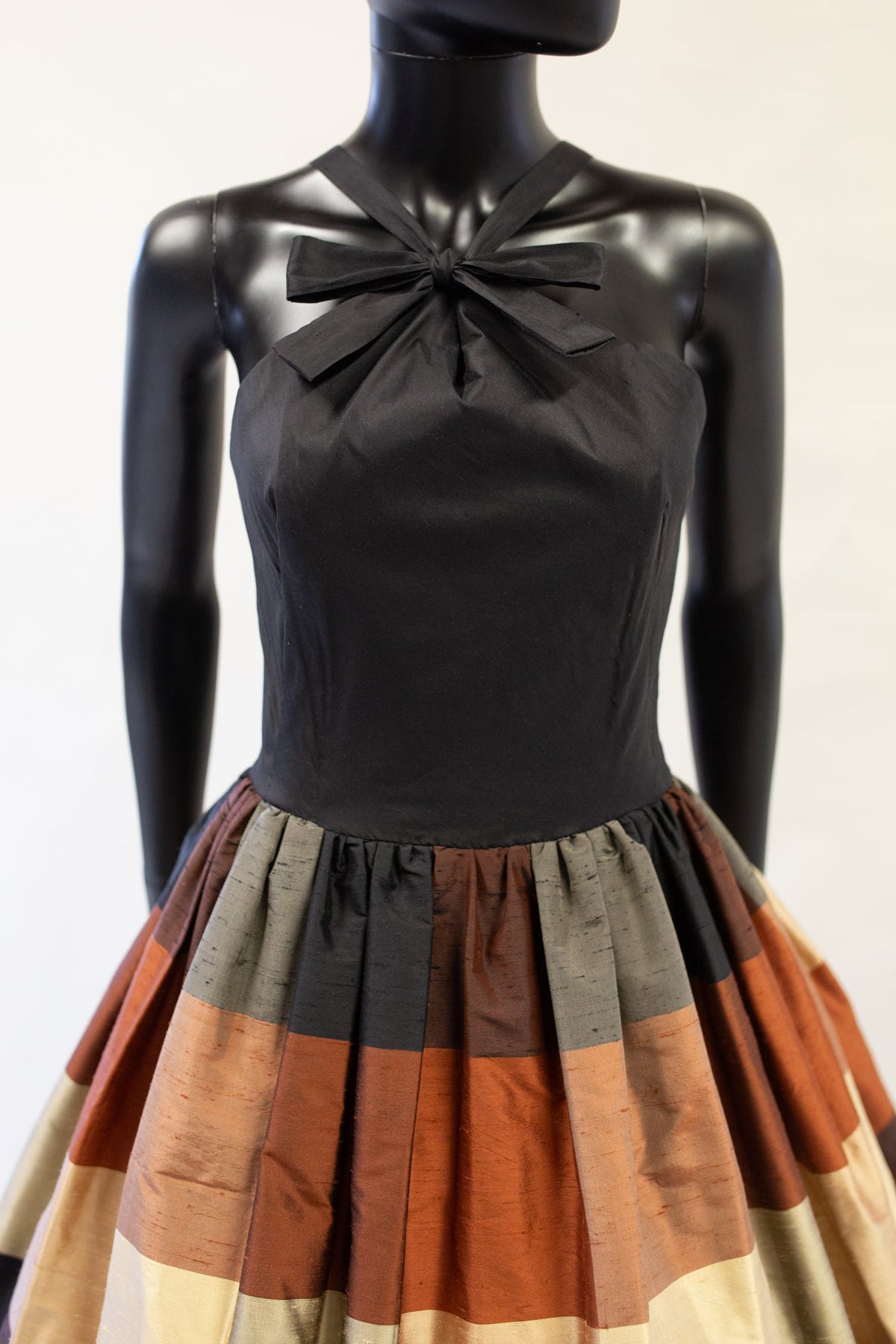 Hazel -  Silk Taffeta Ballgown Dress