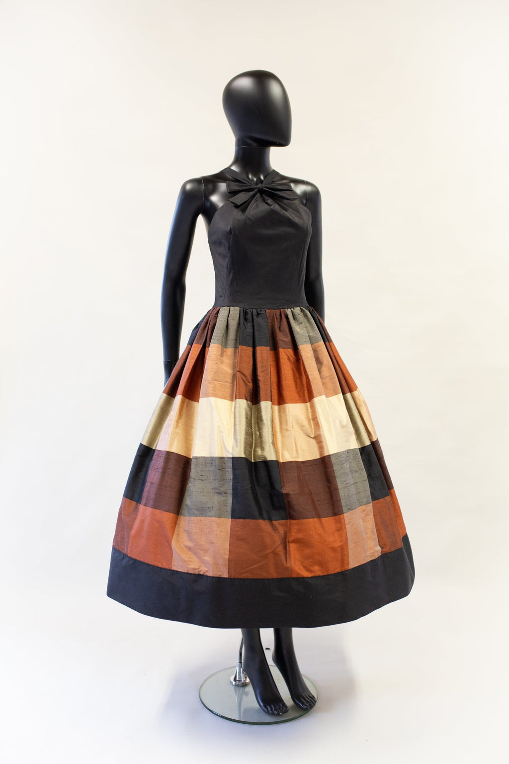 Hazel -  Silk Taffeta Ballgown Dress