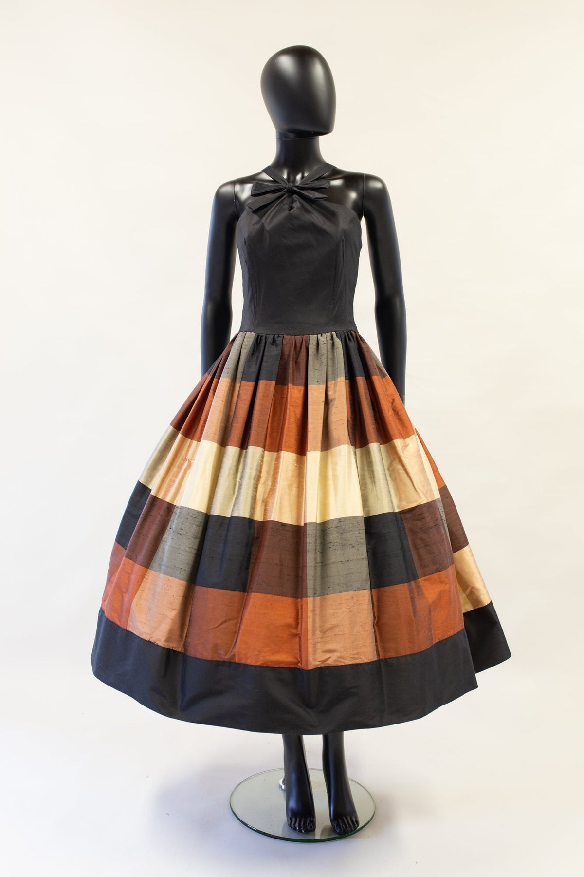 Hazel -  Silk Taffeta Ballgown Dress
