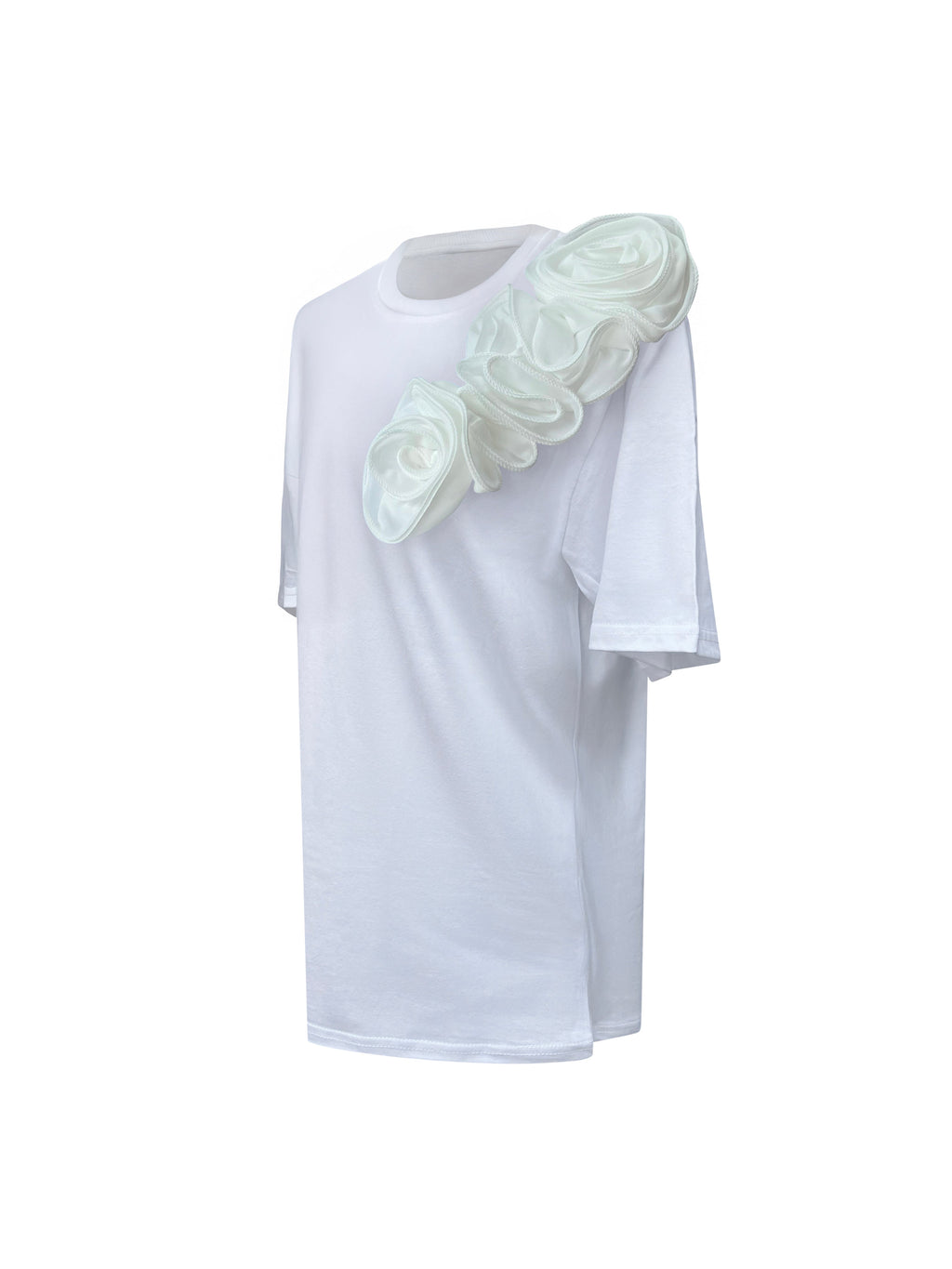 White Rose Toma Cotton T-Shirt