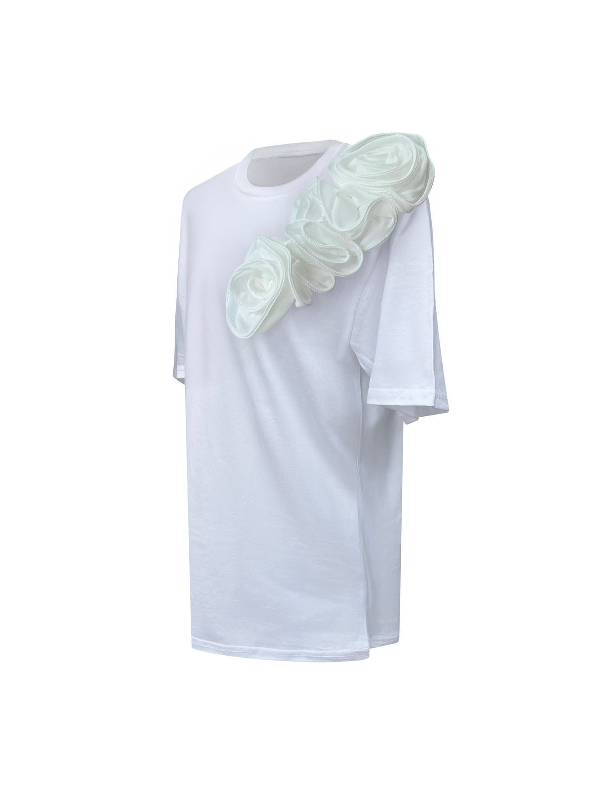 White Rose Toma Cotton T-Shirt