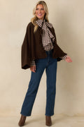 Prosperina Sabrina Dark Chocolate Knit Cardigan