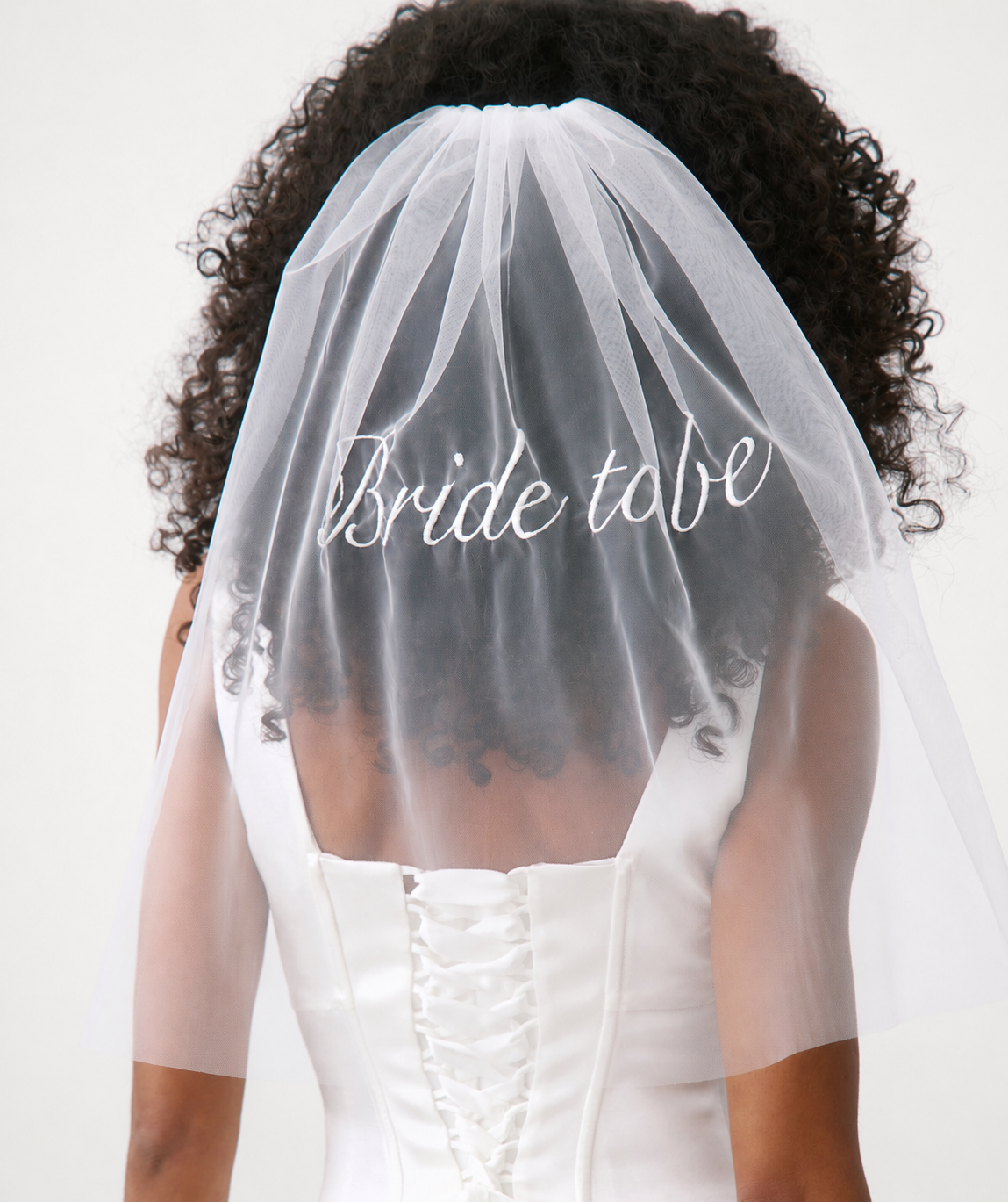 Bride To Be Tulle Veil