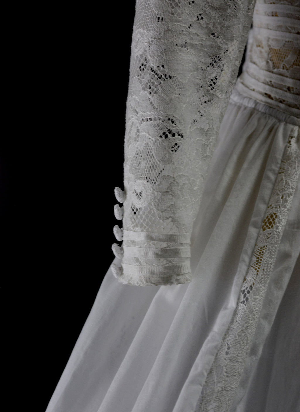 1910 - Edwardian Cotton Lace Maxi Dress (sample)