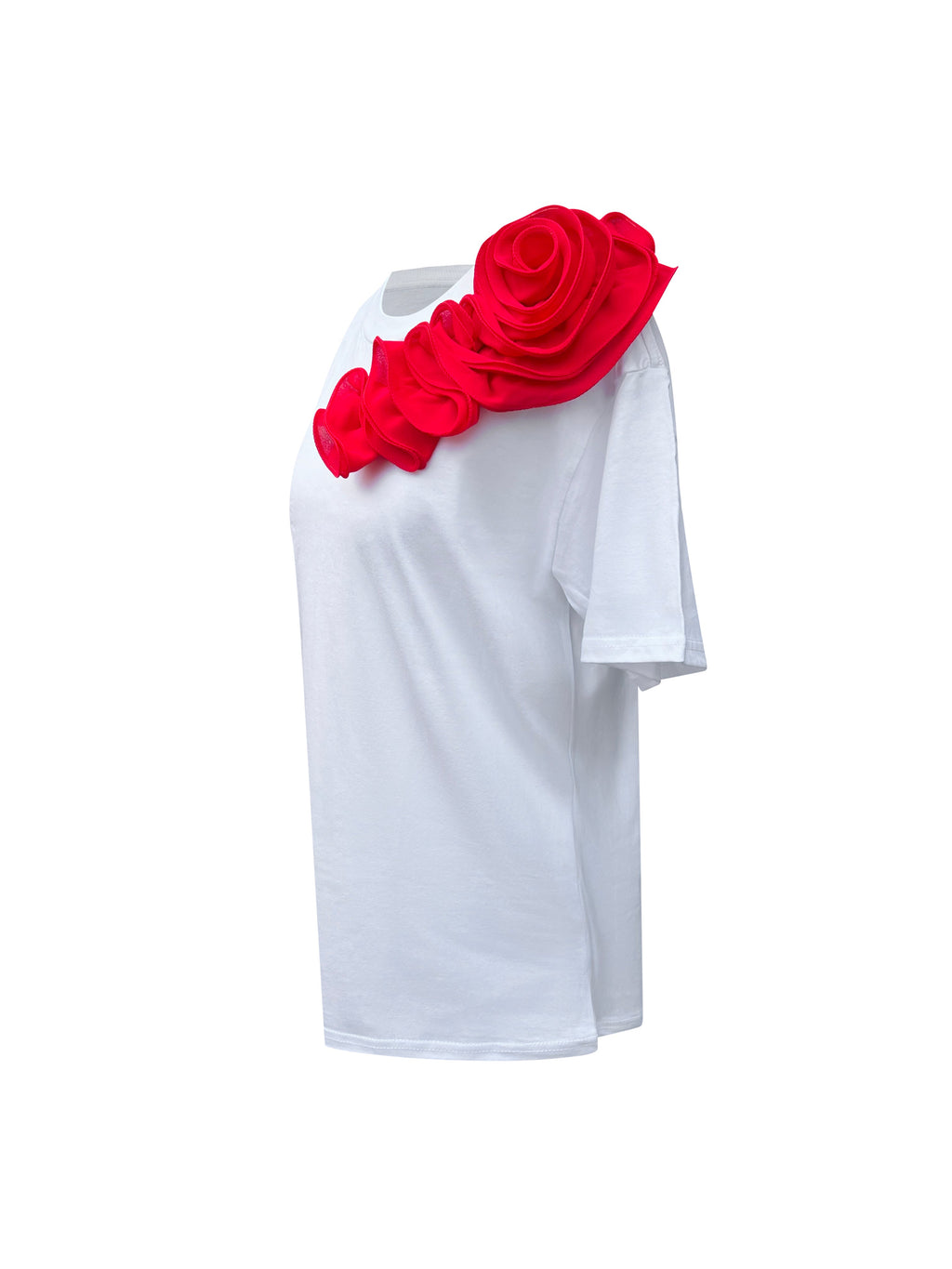 Red Rose Toma Cotton T-Shirt