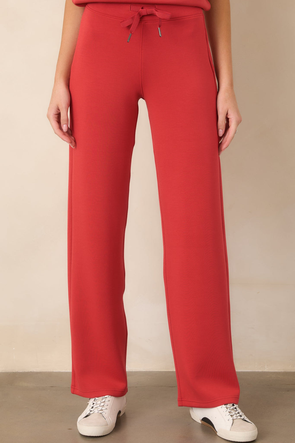 SPANX AirEssentials® Lip Stain Red Straight Leg Pant