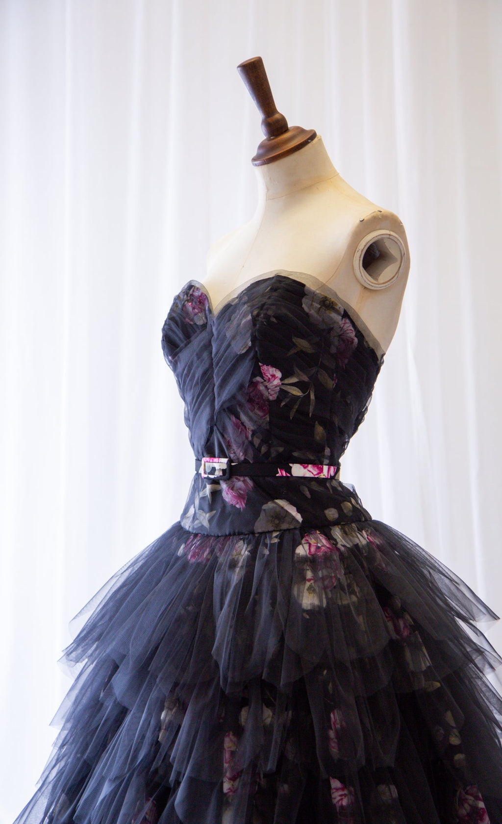 Yōsei Rose Linen Tulle Ballerina Dress