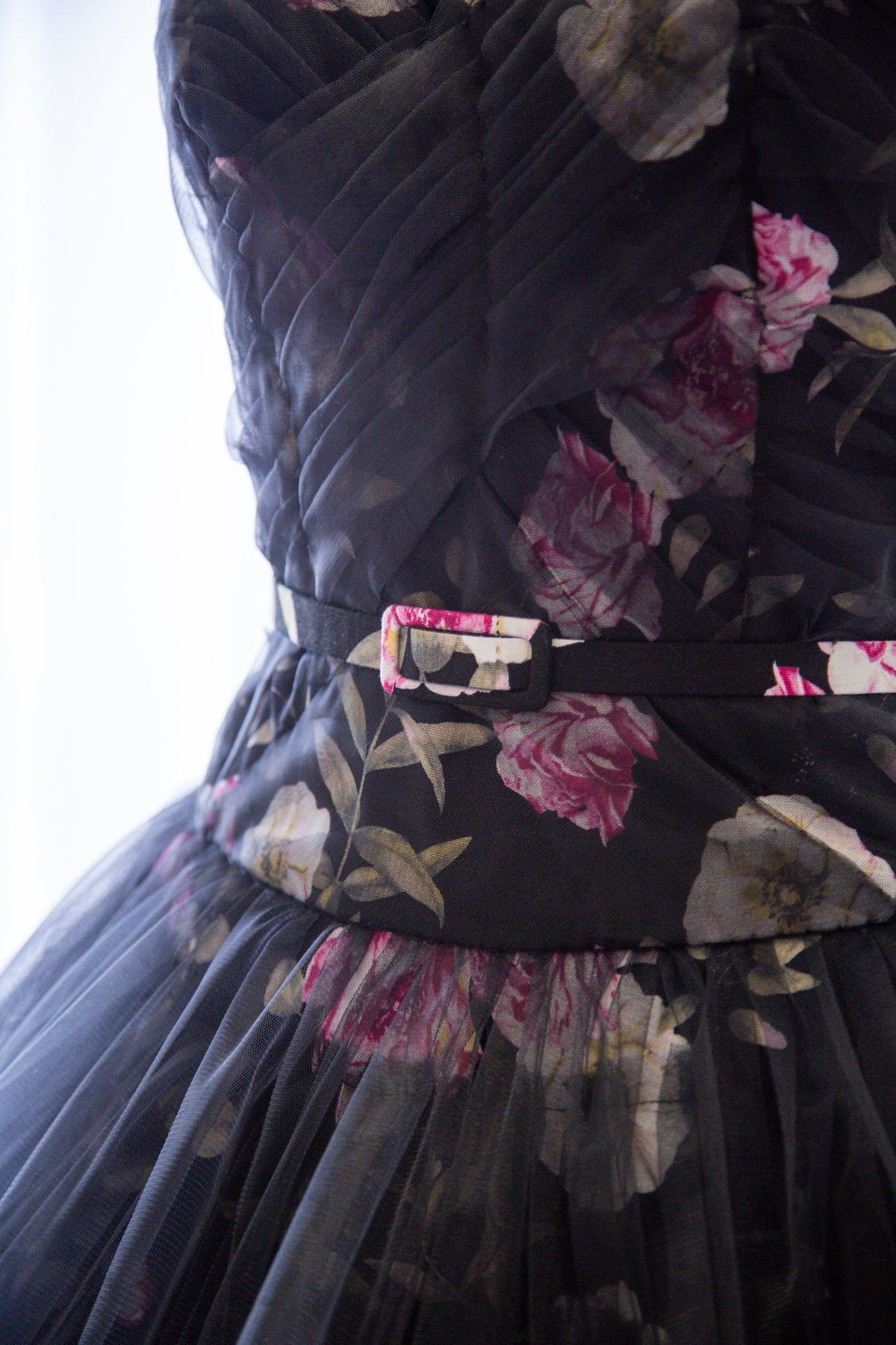 Yōsei Rose Linen Tulle Ballerina Dress
