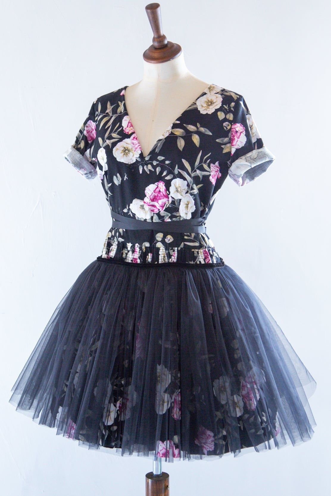 Feya Rose Linen Mini Ballet Dress