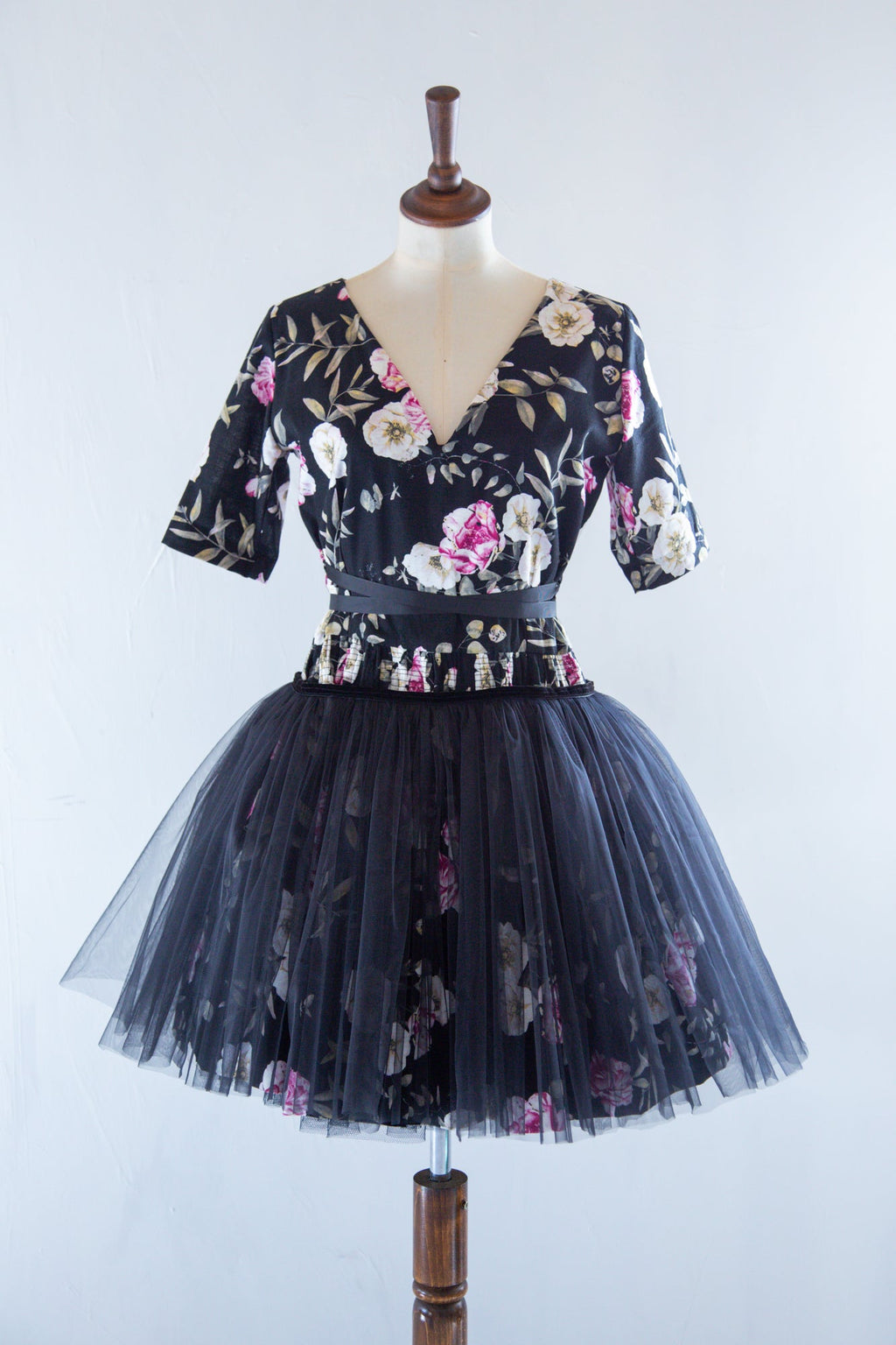 Feya Rose Linen Mini Ballet Dress