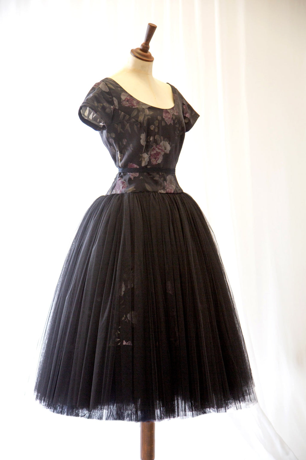 Sylph - Silk Tulle Midi Dress